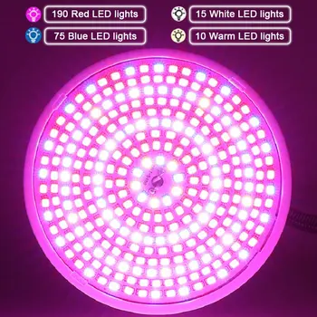 8W LED Grow Light E27 LED Auginimo Lempa Raudona Bule Šviesos Hydroponics Šiltnamio efektą sukeliančių Patalpų Augalų, Gėlių Sėklos, Daržovių Užpildykite Šviesa
