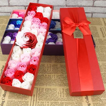 Naujausias stilių, Kalėdų, Gimtadienio dovana, merginos muilo romantiška rožė Naudojami vestuvių dekoravimas šalies namų puošybai
