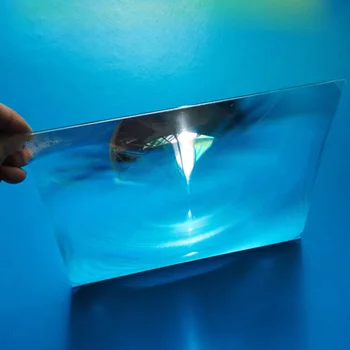 200x170mm Optinio Plastiko Saulės Frenelio Lęšio pmma Židinio Nuotolis 