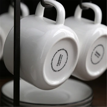 Keraminės Kavos Puodelis ir Lėkštelė Nustatyti Vandens Puodelis Teacup Popietės Arbata Nustatyti Paprasta Kūrybos Japoniško stiliaus Puodelis Kavos Priedai