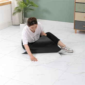 Beibehang PVC grindų lipdukai, lipnios plastikinės grindų odos storio dilimui anti-cemento grindų buitinių grindų plytelės