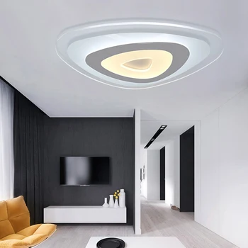 Ultra plonas Akrilo Moderne led - deckenleuchten kailio wohnzimmer Plafon hause Apšvietimo deckenleuchte hause leuchten