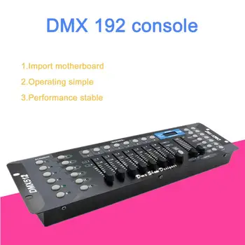 Nemokamas pristatymas NAUJOS 192 DMX Valdytojas DJ Įranga DMX 512 Konsolės Scenos Apšvietimas LED Par Juda Galvos Prožektoriai, DJ Controlle