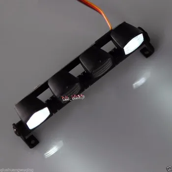 1:10 Mastelis LED Šviesos Juosta Balta Aikštės Žibintai tinka 1/10 1/8 RC Automobilio Modelį Žaislai Aksesuaras Kolekcijų