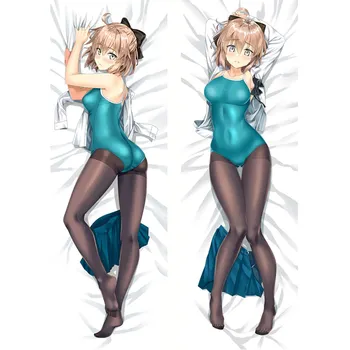 Anime Fate/Grand Užsakymą/Zero pagalvių užvalkalus Dakimakura atveju Sexy girls 3D dvipusis Patalynės Kūno Hugging užvalkalas Likimas FT51A