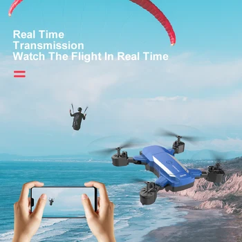 RC Mini Drone UAV minidrone WIFI, Vaikų žaislai, Nuotolinio Valdymo Sulankstomas Radio-control-žaislai, su Kamera Selfie Aukščio Laikyti