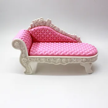 Mados šezlongas lounge Princesė Reikmenys, baldai Dreamhouse Sofa-lova, Kėdė, Barbie, Baldai, Žaislai, Apsimesti, 