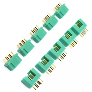 50Pair RC Tankintuvo Plug MPX Jungtis 40Amp 24K Goldplated pin Male & Female
