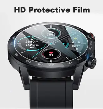 VSKEY 10vnt Grūdintas Stiklas Huawei Žiūrėti Magic 2 46mm Screen Protector, Sporto Smart Žiūrėti Skersmuo D37.5mm Apsauginės Plėvelės