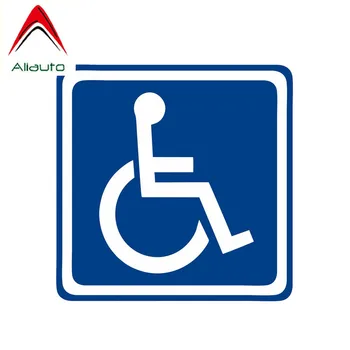 Aliauto Mados Automobilių Lipdukas Neįgaliesiems Pasirašyti Negalia Mobilumo Automibile Stovėjimo PVC Lipdukas už 