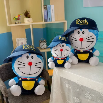 30-50cm Animacinių filmų Anime Doraemon Katė Pliušiniai Žaislai Minkštas Mėlynos Riebalų Lėlė, Vaikams, Dovanų Mielas Gyvūnų iškamšų Pagalvę Kambario Dekoro Dropshipping