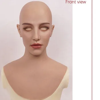KnowU Hathaway permanentinis Makiažas moterų Kaukė Crossdresser Silikono kaukė Transseksualų cosplay Kigurumi
