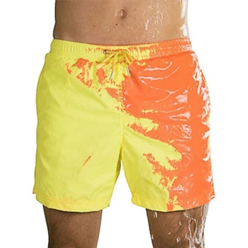 2020 metų vasaros sprogimo modeliai, spalvos maudymosi glaudės paplūdimio kelnės, vyriškos mados didelio dydžio plaukimo spalvos šortai