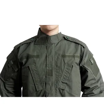 Armijos Žalioji Lauko Maskuotė Vienodas Vyrų Drabužiai Taktinis Karinę Uniformą Kovoti su Medžioklės Vyrų Striukė+Kelnės Medžioti Drabužiai