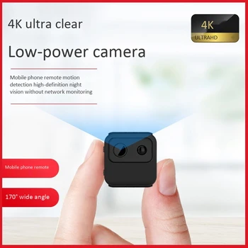 Mini Ip vaizdo Kamera WiFi 4K Pažangaus Belaidžio Hotspot Kamera HD Naktinio Matymo Vaizdo Mini Maža Kamera Judesio Aptikimo