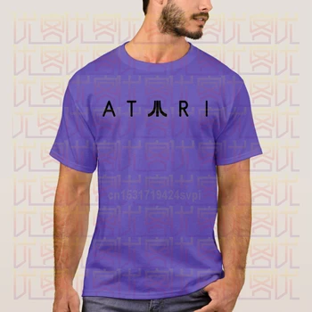 Naujausias 2020 metų Vasaros Atari Pin Tipas Logotipas, Medvilnės Drabužius Atsitiktinis Marškinėliai, Pateikti Homme Viršūnes Tees S-4XL