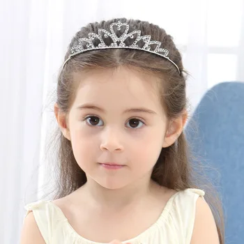 Mielas Princess Crown hairband Staigius Dovanų Rinkinys Kūdikių Mergaičių plaukų vadovas hoopas juostų hairgrips vaikų tiara šukuosena priedai