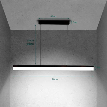 Šiuolaikinių Led Šviestuvo Ratas Juoda Ruda Balta LED Šviestuvo Apšvietimo Gyvenamasis kambarys, Valgomasis kambarys, Virtuvė, Black&White&Brown