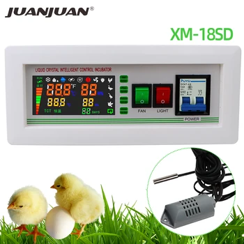 XM-18SD Kiaušinių Inkubatorius Skaitmeninės Automatinio Termostato Reguliatorius Mini kiaušinių inkubatorius kontrolės sistema Perykla Mašina Žąsų 50%