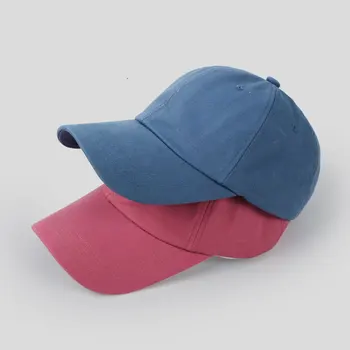 Naujas medvilnės vyrai moterys Beisbolo kepuraitę vientisos spalvos Skrybėlę Laisvalaikio Stiliaus Unisex Hip-Hop Skrybėlės Lauko reguliuojamas saulės skrybėlę rudenį