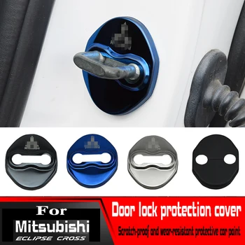 Automobilių interjero aksesuarų tinka Mitsubishi Eclipse Kryžiaus Durų užraktas apsaugos dangtelis