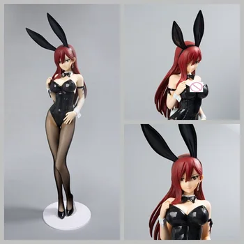 FAIRY TAIL Išlaisvinti 1/4 B stiliaus Erza Scarlet Bunny Mergina Sexy girl Anime PVC Veiksmų Skaičius, Surinkimo Modelį, Žaislai, Lėlės Brinquedos