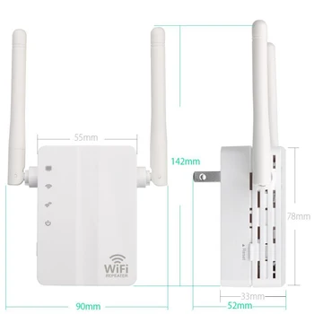 WiFi Extender / WiFi Range Extender / WiFi Signalo Stiprintuvų Su Ethernet Tolimojo Extender 