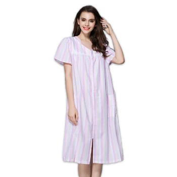 Plius dydžio Seksualus vasaros medvilnė juostele moterų nightgowns paprastų moterų miego patalpų atsitiktinis sleepdress moterims, S-XXXL 160KG