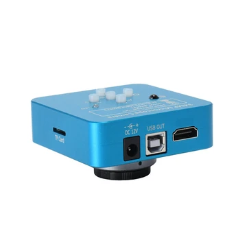 HD 34MP 2K 1080P 60FPS USB Pramonės Elektroninės, Skaitmeninės Vaizdo Litavimo Mikroskopo vaizdo Kamera Didinamojo stiklo, Telefono Reparing
