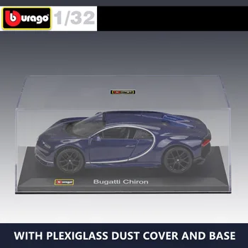 Bburago 1:32 Lamborghini LP610-4 modeliavimas lydinio automobilio modelio, organinio stiklo apsauga nuo dulkių ekranas bazės paketas Rinkti dovanas