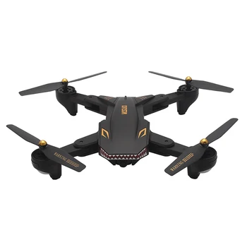 VISUO XS809S 2.0 MP Plataus Kampo Kamera, Wifi FPV Sulankstomas Drone Viena Pagrindinių Grįžti Aukštis Paspaudę G-sensorius Quadcopter RC Žaislai Kaip Dovaną
