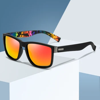 Prekės ženklo Dizainas Poliarizuoti Akiniai nuo saulės Vyrams Aikštėje Vairavimo Saulės Akiniai Vyrų Derliaus Danga Sunglass UV400 Atspalvių Oculos de sol