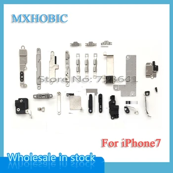 MXHOBIC 5set/daug Vidinės Priedai iPhone 7 7G plius Viduje Smulkių Metalinių Dalių Laikiklis Laikiklis Skydas Plokštės Rinkinys Rinkinys Pakeitimo