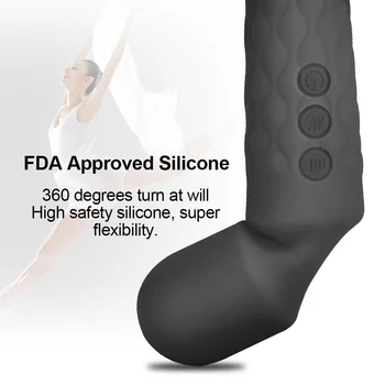20 Greičio Galingas Mini Vibratorius Moterims G Spot AV Magic Wand Klitorio Stimuliatorius Dildo Vibracija Sekso Žaislai Suaugusių Porų