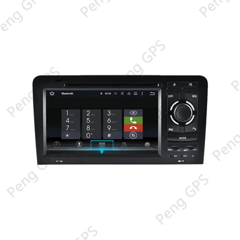 Automobilis Stereo-Audi A3 2003-2011 Android 10.0 Radijo Multimedija IPS Lietimui jautrų ekraną, GPS Navigaciją Headunit DVD Grotuvas, WIFI Carplay