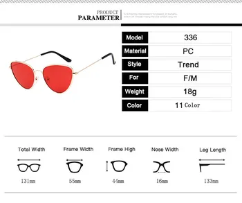 2020 m. Derliaus Cat Eye Akiniai nuo saulės Moterims Prabanga Danga Veidrodėliai Saulės Akiniai Moterų Retro Taškus Metalo UV400 Akiniai zonnebril dames