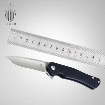 Kizer peilį, išgyvenimo V3466N1/N2 KUNIGAIKŠČIŲ naujas N690 plieno peilis peilis, lauko kempingas edc įrankis
