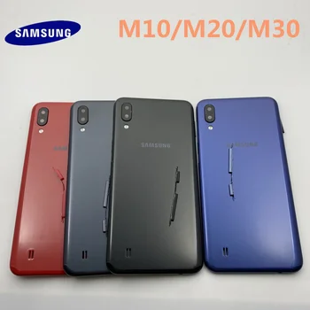 Samsung Galaxy M10 M105 M20 M205 M30 M305 2019 Baterijos, Galinio Dangtelio Durų VISĄ Būsto Pakeitimas, Remontas, Dalys