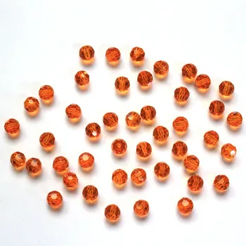 Shangquan Apvalios Formos Austrijos kristalai, karoliukai AAA 4mm 100vnt prarasti Aspektas Turas stiklo kamuolys Papuošalai Priėmimo 
