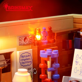 BriksMax Led lemputės Komplektą Už 21302 Idėjų Garsaus TV serialo TBBT