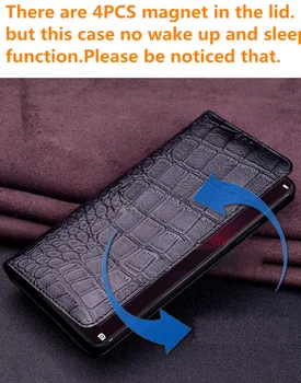 Originali karvės odos odinis telefono dėklas, skirtas Meizu 16X apversti kortelės lizdo laikiklį telefoną atveju Meizu 16Xs flip case odinis funda coque