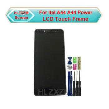 Už Itel A44 A44 Galia LCD Ekranas Su Touch Ekranas Su Frame skaitmeninis keitiklis Asamblėjos Pakeitimo