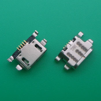 200pcs Micro įkrovimo lizdas USB Jungties lizdas maitinimo kištuko dokas 