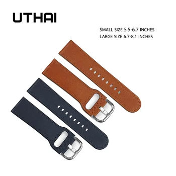 UTHAI P23 natūralios odos watchband 20 22mm už 