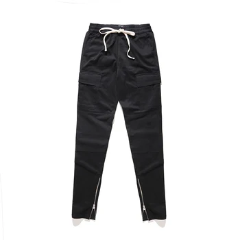 Kamufliažas Krovinių Kelnės, vyriški Streetwear Multi-pocket Kulkšnies Užtrauktukas Liesas Kelnės Europoje, Amerikoje Vyrai Hip-Hop Krovinių Kelnės