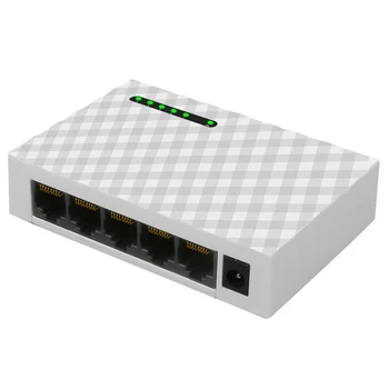 LAN Greitai Desktop Switch 1000Mbps Ethernet 