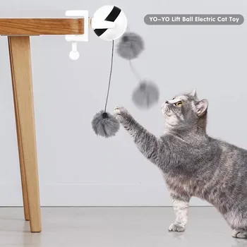 Protingos Katės Žaislai, Automatinė Kėlimo Katė Kamuolys Kibinimas Pet Elektros Kačiukas Įspūdį Interaktyvus Žaisti Žaislai Naminių Reikmenys