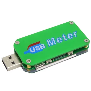 QC 2.0 Baterija Bankas detektorius USB testeris UM24C DC Voltmeter ammeter srovė metrų talpa ekranas 40%NUOLAIDA