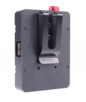 Mini Nano V-Lock Mount Baterija Maitinimo Adapterio Plokštė su D-bakstelėkite Kišenėje Dydis