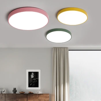 Modernios Lempos Šviesos Lubų Kambarį LED Lubų Šviesos už Kambarį Ultra-plonas LED Lubų Apšvietimas, Lubų Lempa Namų Šviesa